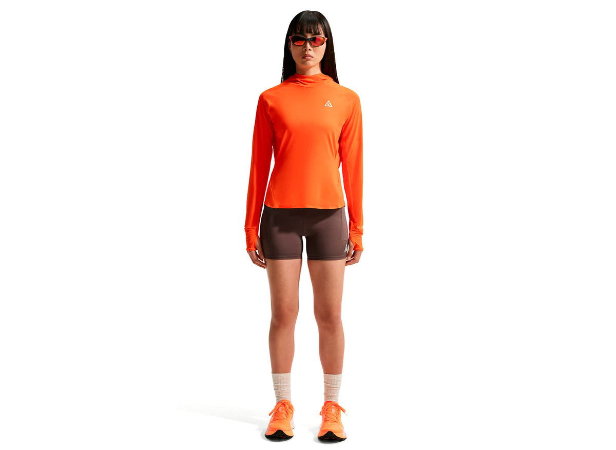 Women's Nike ACG Dri-FIT High Waisted 4" Trail Running Shorts in Ironstone