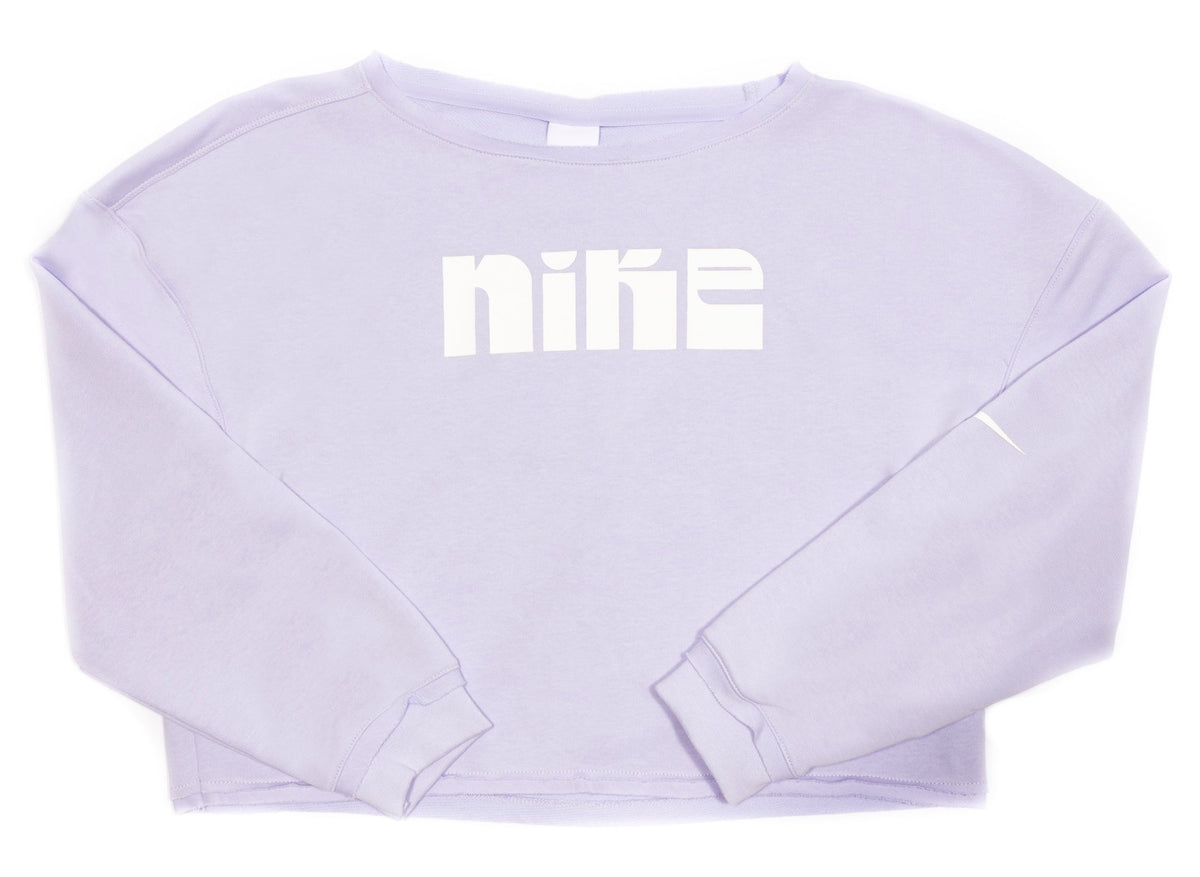 Women's Nike Fleece Optimism Crewneck in Pure Violet
