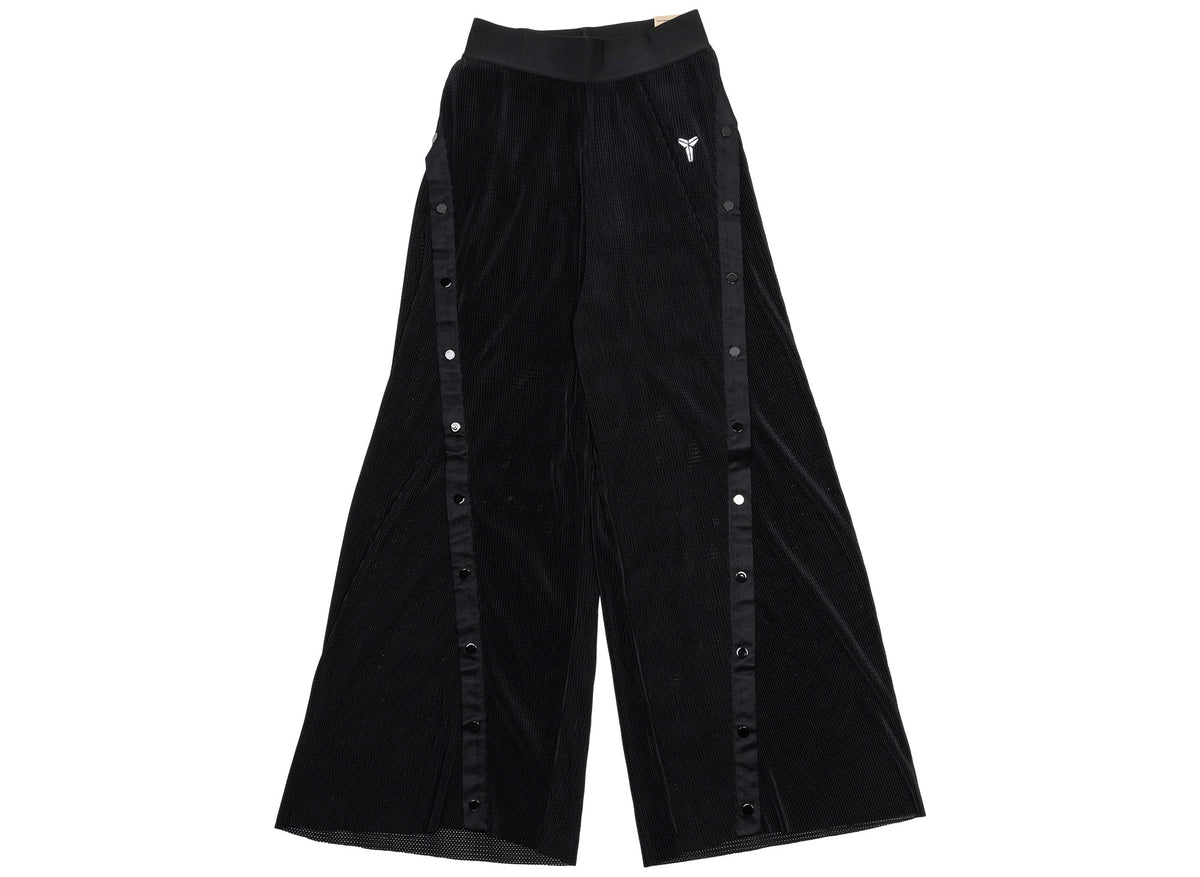 Women's Nike Kobe Pleated Tear-Away Pants in Black / White