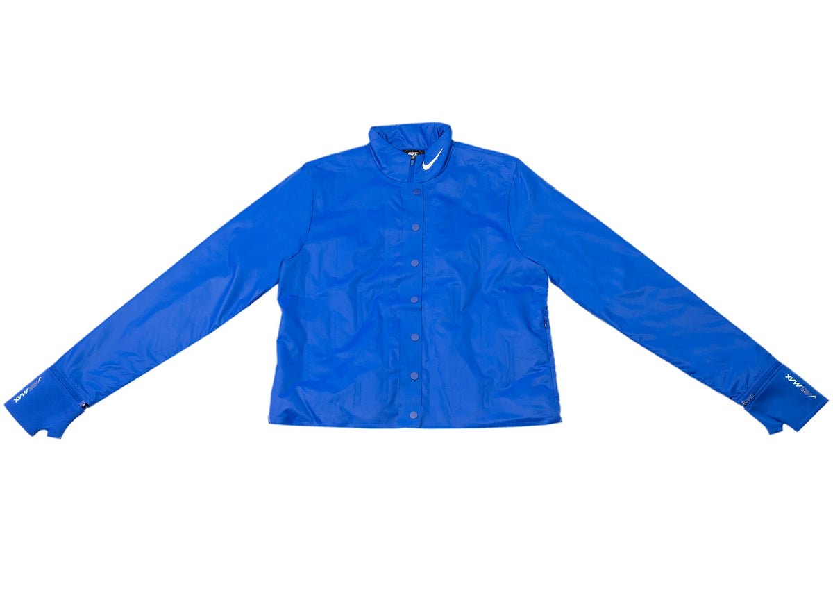 Women's Nike Sportswear Inflatable Jacket in Hyper Blue / White