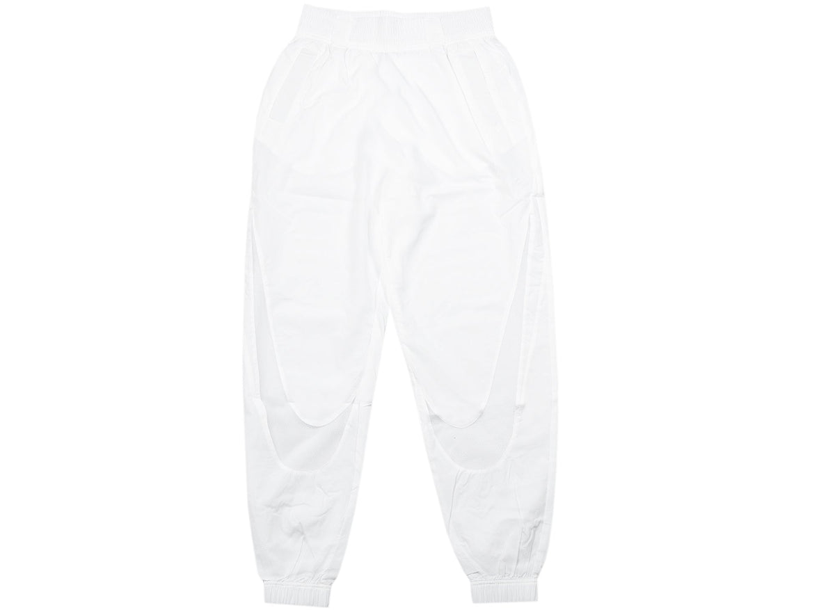 Women's Nike Sportswear Woven Pants in White / Black
