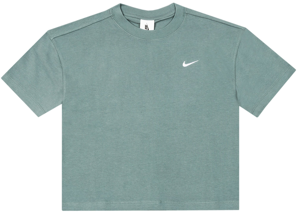 Women's NikeLab NRG Solo Swoosh Tee in Hasta / White